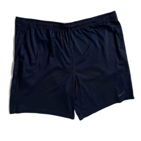 Nike Men’s Athletic Shorts Navy - Picture 1 of 3